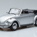 Volkswagen Beetle 1303 Kabriolet Strieborný Norev 1:18
