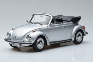 Volkswagen Beetle 1303 Kabriolet Strieborný Norev 1:18