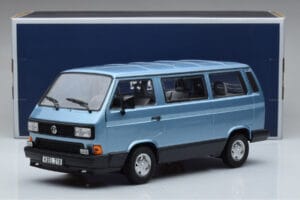 Volkswagen T3 Multivan Modrý Norev 1:18 188544 Kov – obrázok 6 z 6