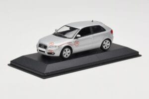 Audi A3 8P Strieborný Prototyp Minichamps 1:43 5010503013 Kov – obrázok 2 z 4