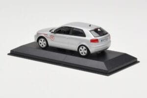 Audi A3 8P Strieborný Prototyp Minichamps 1:43 5010503013 Kov – obrázok 3 z 4