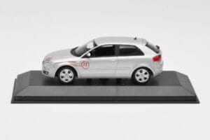Audi A3 8P Strieborný Prototyp Minichamps 1:43 5010503013 Kov