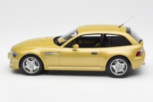 BMW Z3 M Coupe 3.2 Phoenix Žltý Otto 1:18 OT866 Živica – obrázok 3 z 6