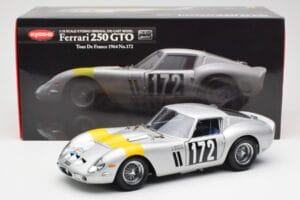 Ferrari 250 GTO #172 Tour de France Automobile 1964 Kyosho 1:18 08434C Kov – obrázok 8 z 8