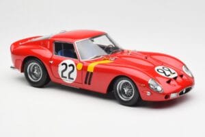 Ferrari 250 GTO #22 24 Hours of Le Mans 1962 Kyosho 1:18 08432B Kov – obrázok 6 z 8