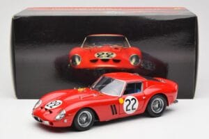 Ferrari 250 GTO #22 24 Hours of Le Mans 1962 Kyosho 1:18 08432B Kov – obrázok 8 z 8