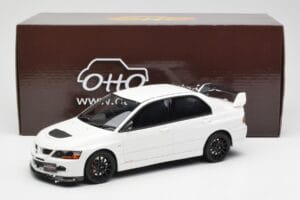 Mitsubishi Lancer Evo VIII MR FQ-400 Biely Otto 1:18 OT777 Živica – obrázok 6 z 6