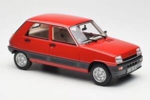 Renault 5 GTL Červený Otto 1:18 OT1147 Živica – obrázok 4 z 6