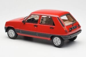 Renault 5 GTL Červený Otto 1:18 OT1147 Živica – obrázok 5 z 6