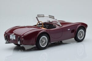 AC Cobra 289 Tmavo Červený Norev 1:18 182758 Kov – obrázok 2 z 6