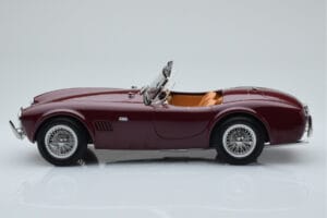 AC Cobra 289 Tmavo Červený Norev 1:18 182758 Kov – obrázok 3 z 6