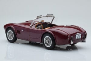 AC Cobra 289 Tmavo Červený Norev 1:18 182758 Kov – obrázok 5 z 6