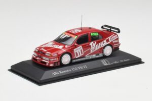 Alfa Romeo 155 V6 #11 C. Danner DTM 1995 Minichamps 1:43 430950311 Kov – obrázok 2 z 4