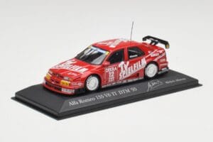 Alfa Romeo 155 V6 #12 M. Alboreto DTM 1995 Minichamps 1:43 430950312 Kov – obrázok 2 z 4