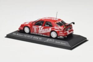 Alfa Romeo 155 V6 #12 M. Alboreto DTM 1995 Minichamps 1:43 430950312 Kov – obrázok 3 z 4