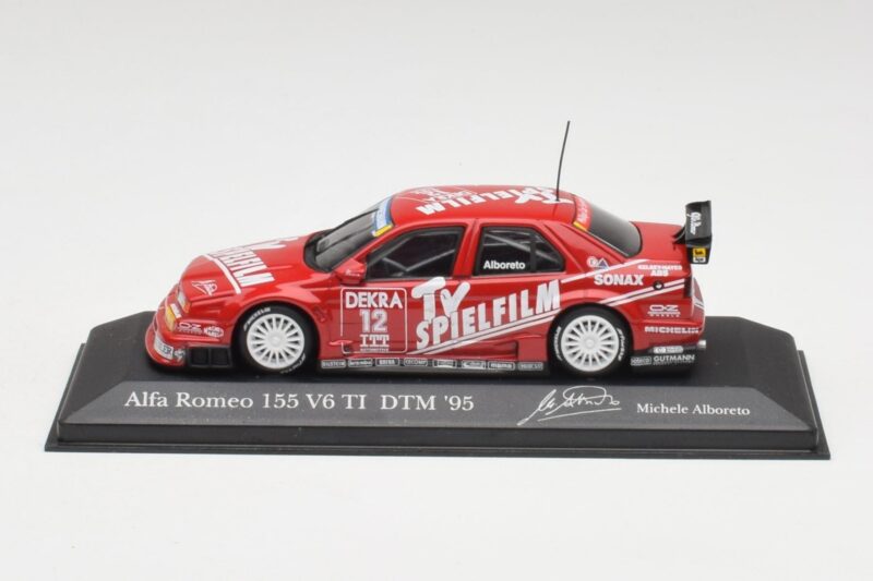 Alfa Romeo 155 V6 #12 M. Alboreto DTM 1995 Minichamps 1:43 430950312 Kov