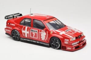 Alfa Romeo 155 V6 Ti #18 A. Nannini DTM 1993 UT Models 1:18 180930120 Kov – obrázok 6 z 8