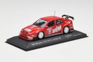 Alfa Romeo 155 V6 TI #18 Euroteam Modena DTM 1995 Minichamps 1:43 430950318 Kov – obrázok 2 z 4