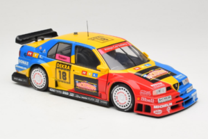 Alfa Romeo 155 V6 Ti #18 K. Nissen Schubel Engineering DTM 1993 UT Models 1:18 180930123 Kov – obrázok 6 z 8