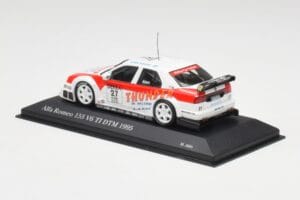 Alfa Romeo 155 V6 TI #27 M. Alen Presentation DTM 1995 Minichamps 1:43 430950227 Kov – obrázok 3 z 4