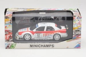 Alfa Romeo 155 V6 TI #27 M. Alen Presentation DTM 1995 Minichamps 1:43 430950227 Kov – obrázok 4 z 4