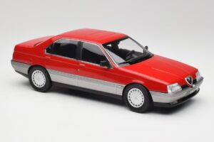 Alfa Romeo 164 Červený Norev 1:18 187866 Kov – obrázok 4 z 6