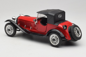 Alfa Romeo 6C 1750 Alfetta Červený Polistil 1:18 PL001 Kov – obrázok 7 z 8