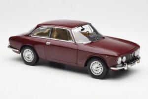 Alfa Romeo 2000 GTV Gaštanovo Červený Norev 1:18 187916 Kov – obrázok 6 z 8
