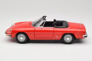 Alfa Romeo 2000 Spider Červený Minichamps 1:18 180120930 Kov – obrázok 4 z 8