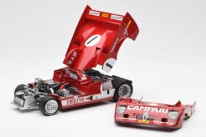 Alfa Romeo 33TT 12 #1 A. Merzario / J. Laffite 1000km Nurburgring Winner 1975 AUTOart 1:18 87505 Kov – obrázok 2 z 8