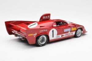 Alfa Romeo 33TT 12 #1 A. Merzario / J. Laffite 1000km Nurburgring Winner 1975 AUTOart 1:18 87505 Kov – obrázok 3 z 8