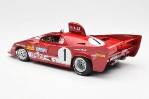 Alfa Romeo 33TT 12 #1 A. Merzario / J. Laffite 1000km Nurburgring Winner 1975 AUTOart 1:18 87505 Kov – obrázok 7 z 8
