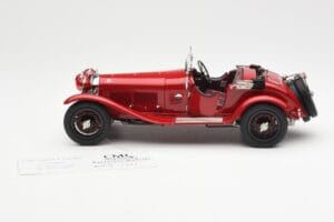 Alfa Romeo 6C 1750 GS Spider Bordeaux Červený CMC 1:18 M-138 Kov – obrázok 3 z 6