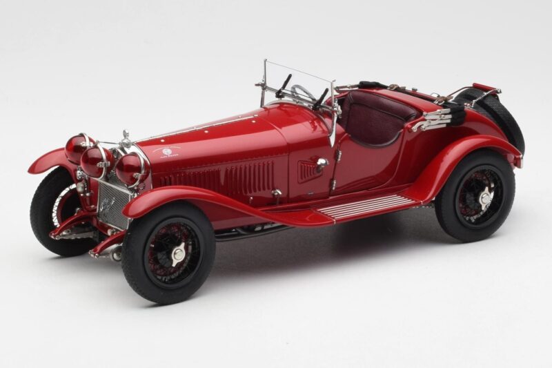 Alfa Romeo 6C 1750 GS Spider Bordeaux Červený CMC 1:18 M-138 Kov