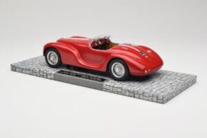Alfa Romeo 6C 2500 SS Corsa Spider Červený Minichamps 1:18 107120230 Živica – obrázok 5 z 6