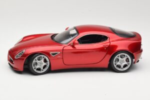 Alfa Romeo 8C Competizione Červený Bburago 1:18 18-11021 Kov – obrázok 4 z 8