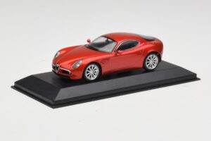 Alfa Romeo 8C Competizione Alfa Červený Minichamps 1:43 403120523 Kov – obrázok 2 z 4