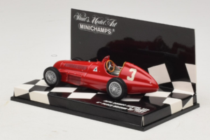 Alfa Romeo 159 Alfetta #3 C. Sanesi 6th Place British GP 1951 Minichamps 1:43 400511203 Kov – obrázok 3 z 5