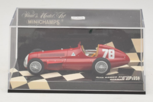 Alfa Romeo 159 Alfetta #78 P. Pietsch German GP 1951 Minichamps 1:43 400511278 Kov – obrázok 5 z 5