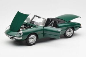 Alfa Romeo Duetto Spider Zelený AUTOart 1:18 70138 Kov – obrázok 2 z 8