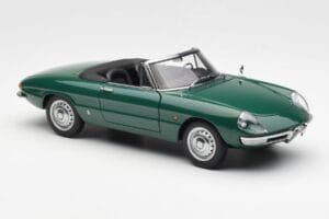 Alfa Romeo Duetto Spider Zelený AUTOart 1:18 70138 Kov – obrázok 6 z 8