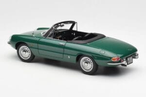 Alfa Romeo Duetto Spider Zelený AUTOart 1:18 70138 Kov – obrázok 7 z 8