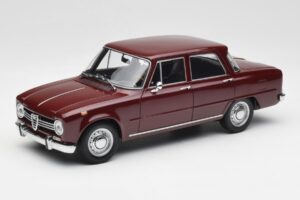 Alfa Romeo Giulia 1300 Tmavo Červený Minichamps 1:18 180120906 Kov