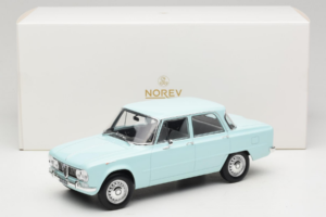 Alfa Romeo Giulia TI 105 Sky Blue Norev 1:18 187974 Kov – obrázok 7 z 7
