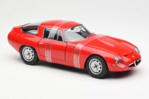 Alfa Romeo Giulia TZ Červený AUTOart 1:18 70196 Kov – obrázok 4 z 6
