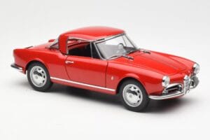 Alfa Romeo Giulietta 1300 Spider Červený AUTOart 1:18 70157 Kov – obrázok 6 z 8