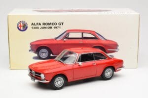 Alfa Romeo GT 1300 Junior LHD Červený AUTOart 1:18 70131 Kov – obrázok 8 z 8
