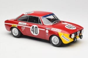 Alfa Romeo GTA 1300 Junior #40 F. Picchi / J-C. Chasseuil Division 1 Winners 12 Hours of Paul Ricard 1971 Minichamps 1:18 155 – obrázok 4 z 6