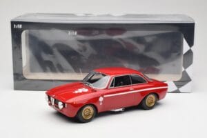 Alfa Romeo GTA 1300 Junior Červený Minichamps 1:18 155120020 Kov – obrázok 6 z 6