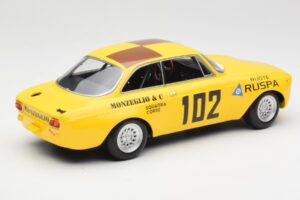 Alfa Romeo GTA 1300 #102 Squadra Corse R. Zanetti / M. Ruspa / Monzeglio Targa Florio 1971 Minichamps 1:18 155711202 Kov – obrázok 2 z 6